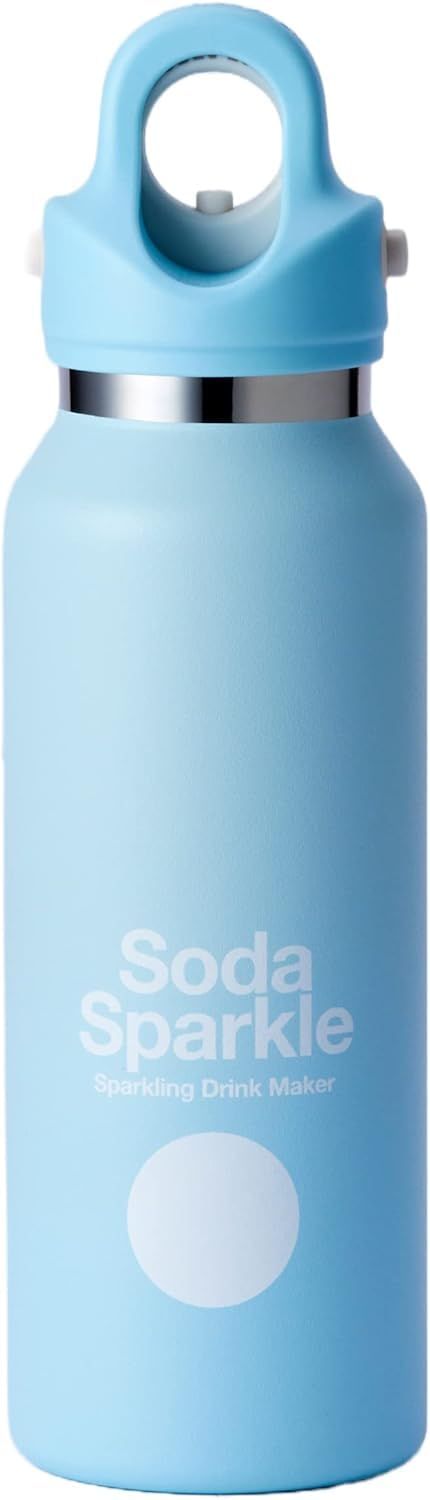 新品 SodaSparkle×REVOMAX2 ステンレスマイボトル 12oz SLIM 355ml MSB-SBL（ブルー）
