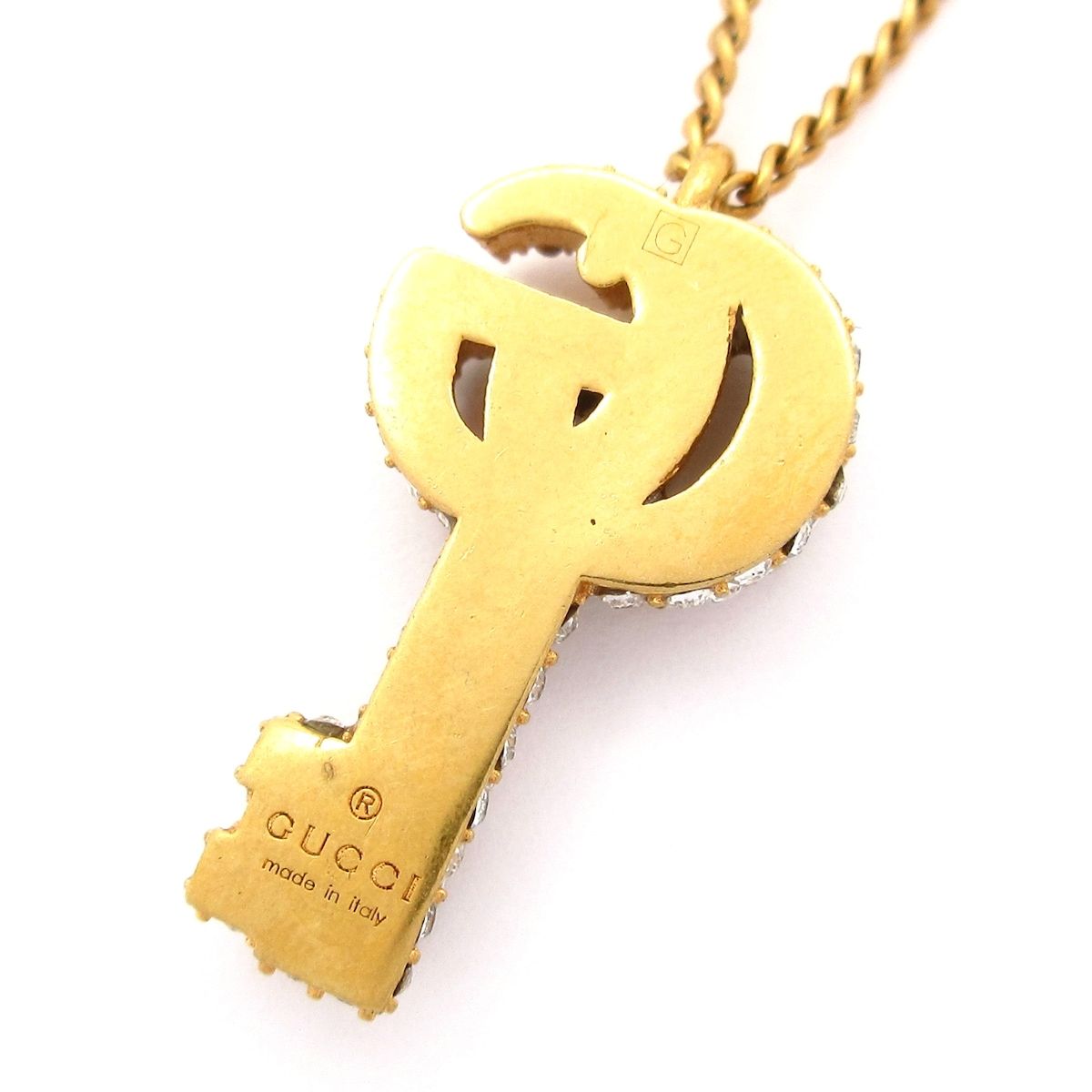 K320-61 GUCCI グッチ キーリング ネックレス アクセサリー 【公式通販】