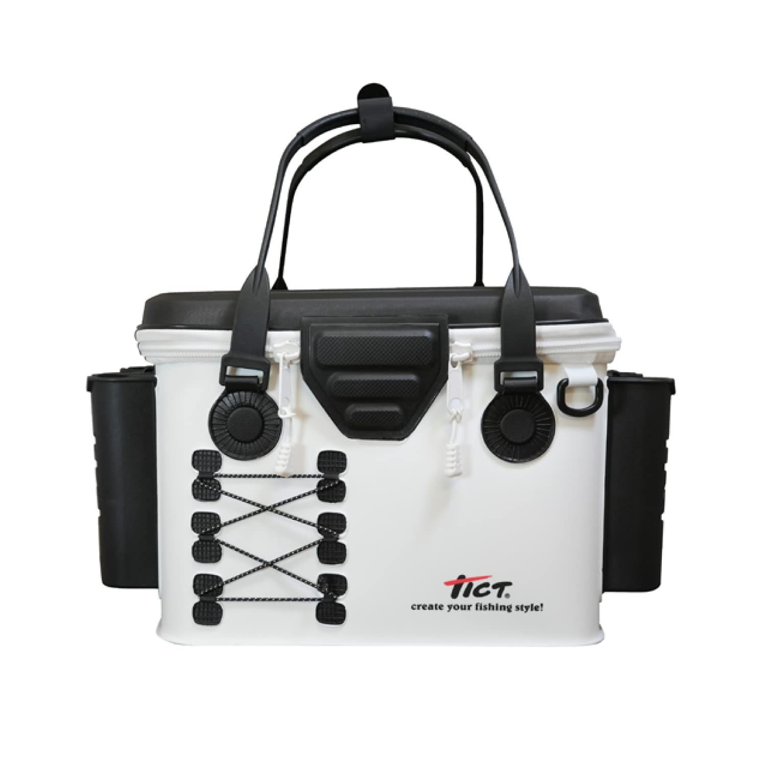 新品 ティクト(TICT)コンパクトバッカンIII ホワイト サイズ:外寸W45×D26×H26cm