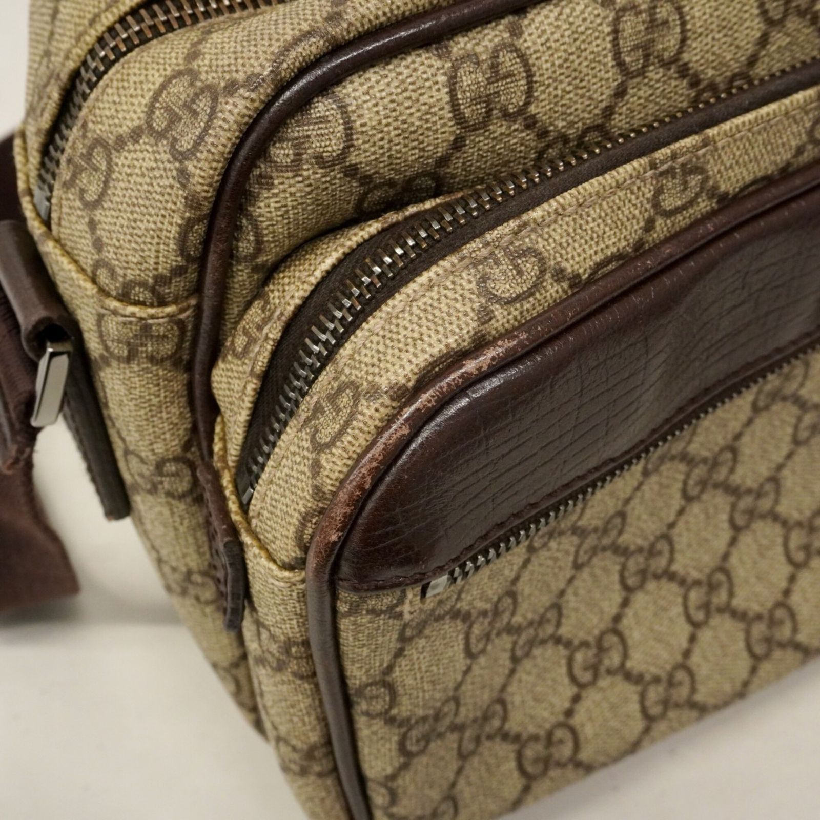 グッチ(Gucci) グッチ ショルダーバッグ GGスプリーム 114531 ブラウン 