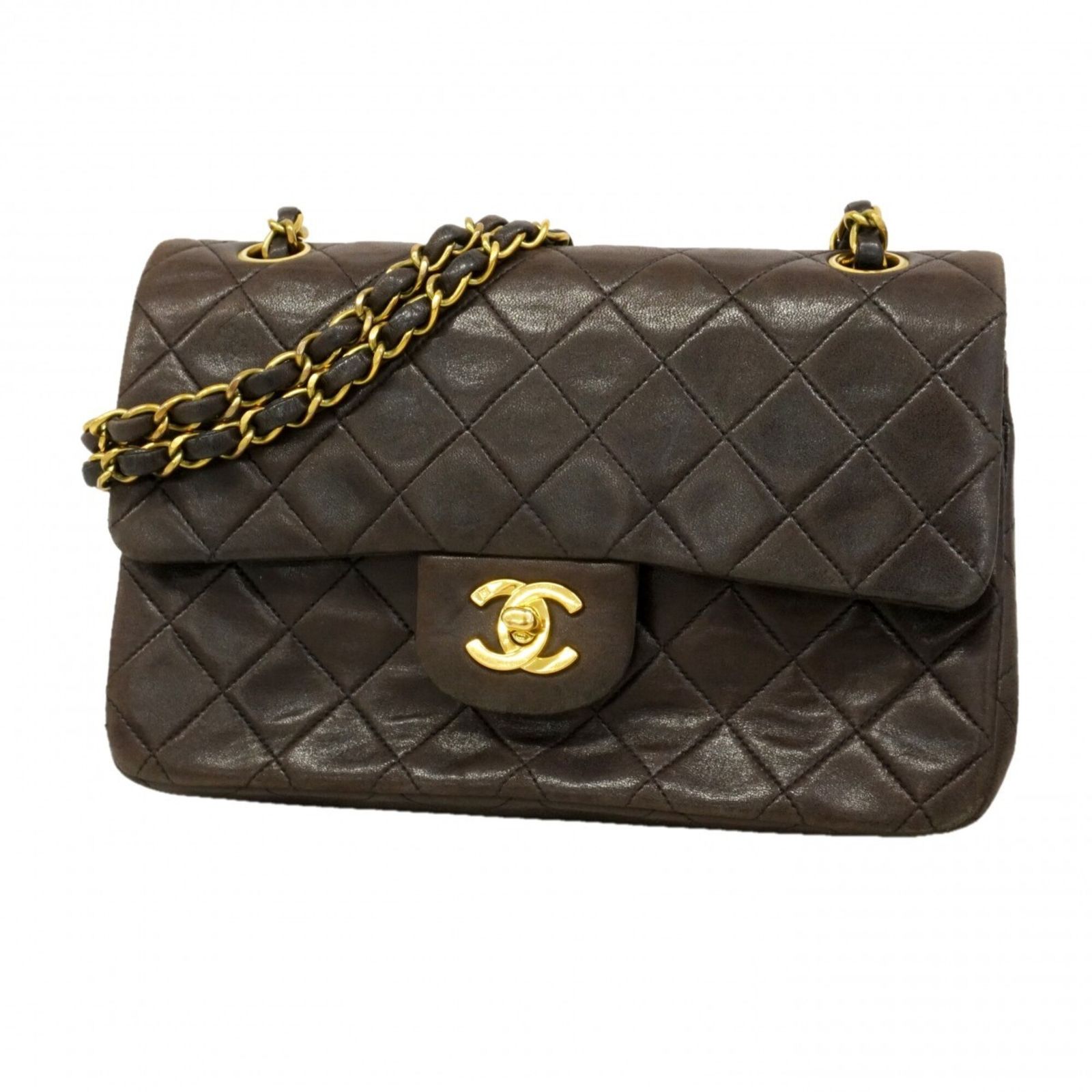 シャネル(Chanel) シャネル ショルダーバッグ マトラッセ Wフラップ W 