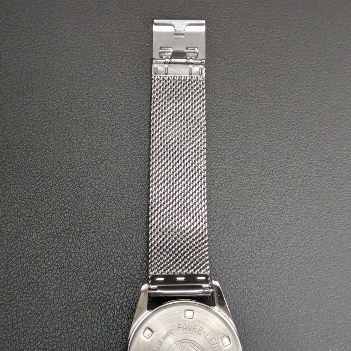 OH済・稼働品】ファーブル・ルーバ 手巻き 70s アンティーク☆希少赤 