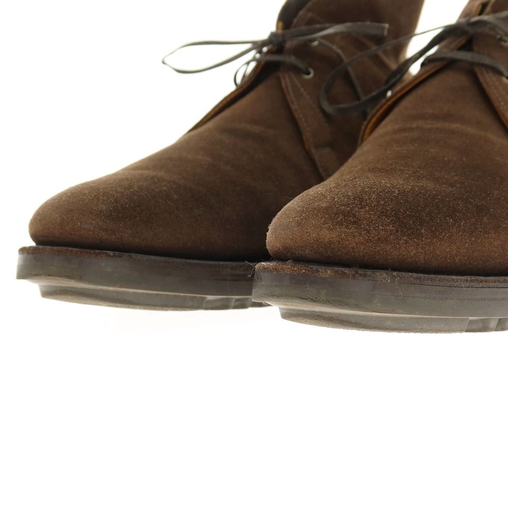 【中古】ジョンロブ John Lobb ROMSEY2 チャッカブーツ ブラウン【サイズ7E】【メンズ】 中古】ジョンロブ John Lobb ROMSEY2 チャッカブーツ ブラウン【サイズ