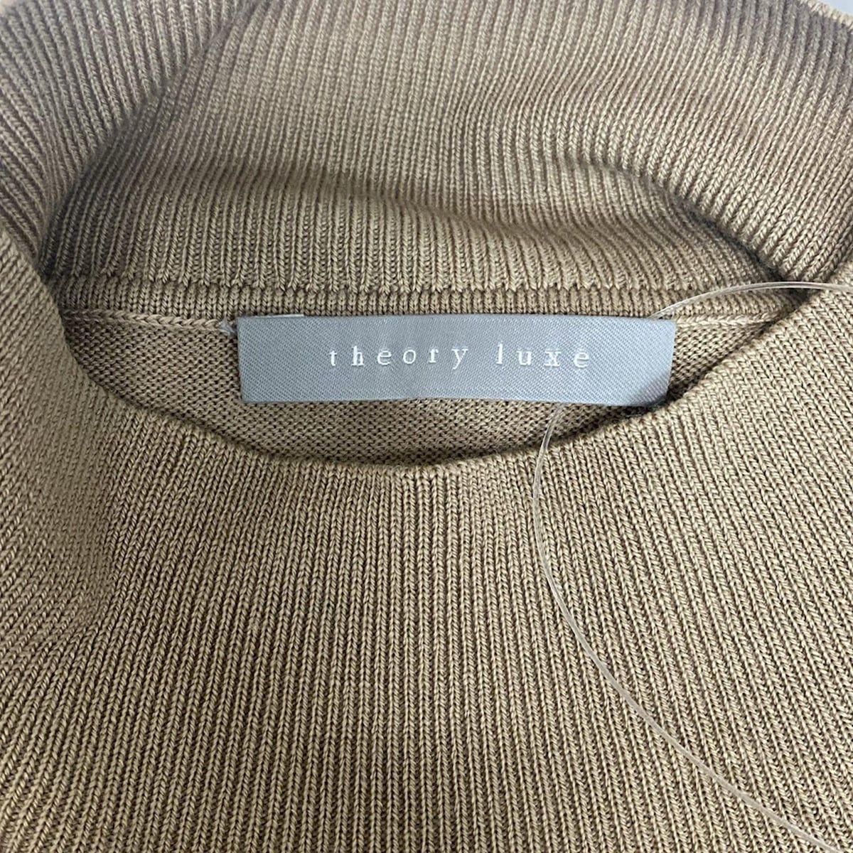 theory luxe(セオリーリュクス) 長袖セーター サイズ38 M レディース ブラウン theory luxe(セオリーリュクス) 長袖セーター サイズ38 M レディース