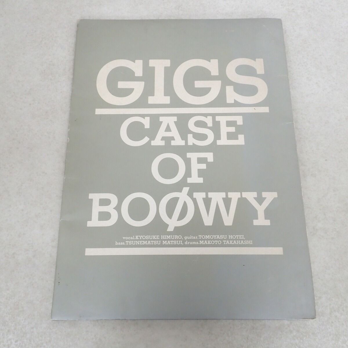 4/18までBOØWY GIGS CASE OF BOØWY ポスター28点 BOOWY GIGS CASE OF BOOWY ライブポスター 28枚セット【IO - メルカリ