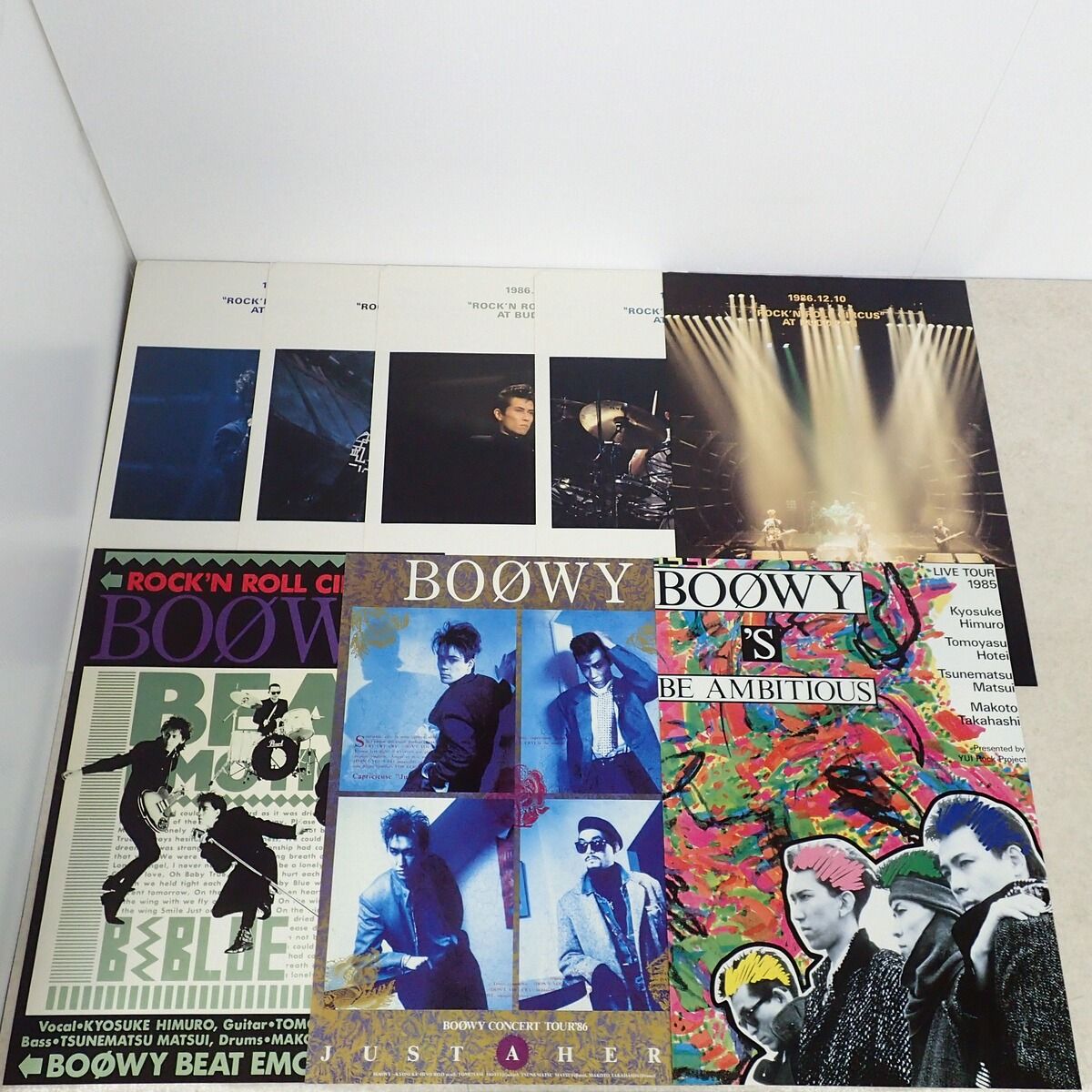 BOOWY GIGS CASE OF BOOWY ライブポスター 28枚セット【IO - メルカリ