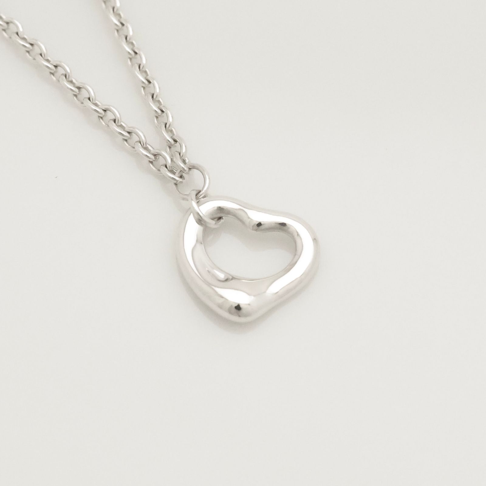 極美品】ティファニー TIFFANY&Co. オープンハート エルサペレッティ 