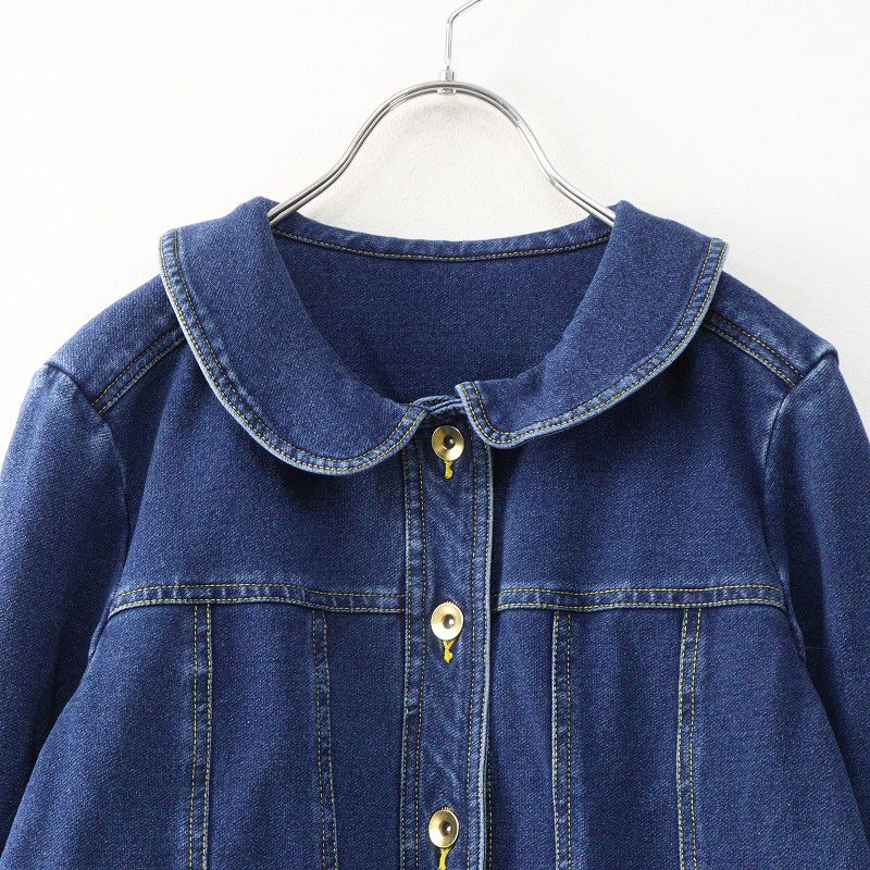 ユキエモン yukiemon のびのびGジャン ストレッチデニムジャケット M 