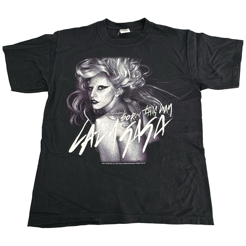 レディーガガ ライブtシャツ アーティストTシャツ LADY GAGA BORN TISH