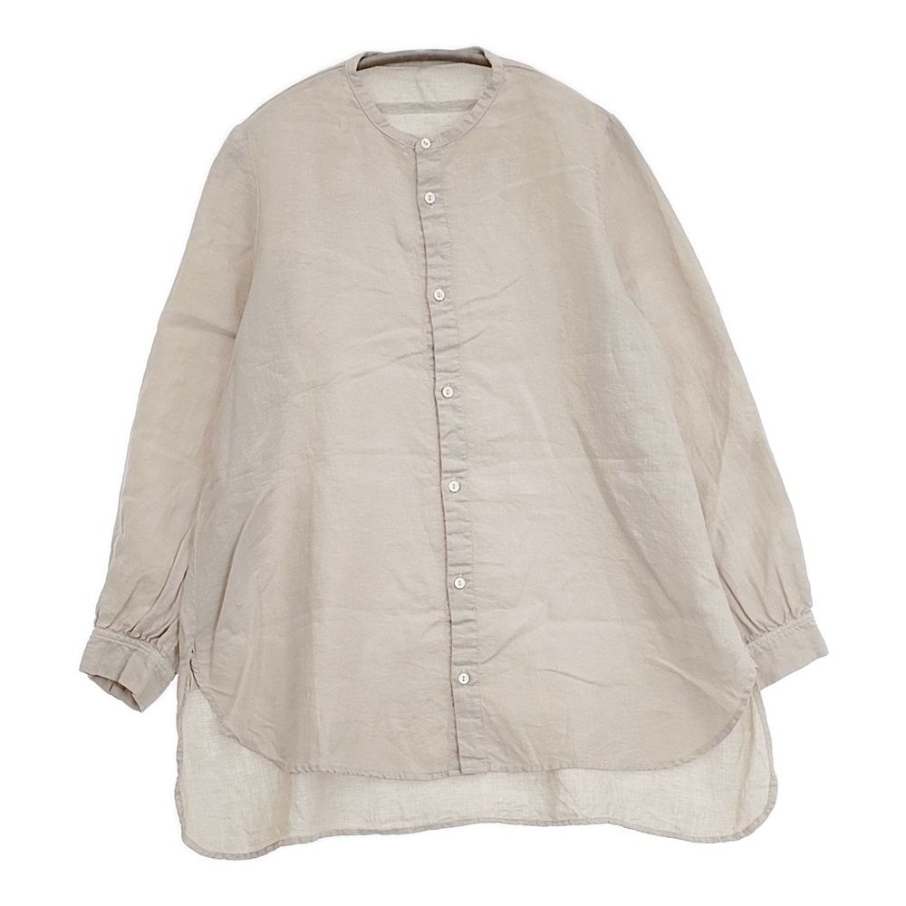 nest Robe リネンボウタイブラウス リボン 01194-1356 ブラウス シャツ ベージュ レディース ネストローブ【中古】6-0326M◎ nest Robe リネンボウタイブラウス リボン 01194-1356 ブラウス シャツ