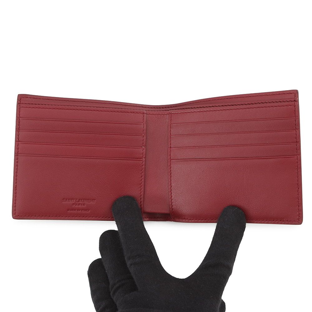 サンローランパリ 二つ折り財布 イースト/ウエスト ウォレット パテントレザー 396307 SAINT LAURENT PARIS サンローランパリ 二つ折り財布 イースト/ウエスト ウォレット