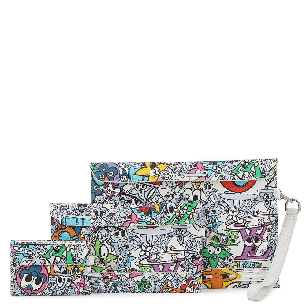 VUITTON（ルイ・ヴィトン） LOUIS ルイヴィトン　モノグラムトリオ　アンヴェロップ　クラッチバック　M82014希少 クラッチバッグ LOUIS メンズ バッグ