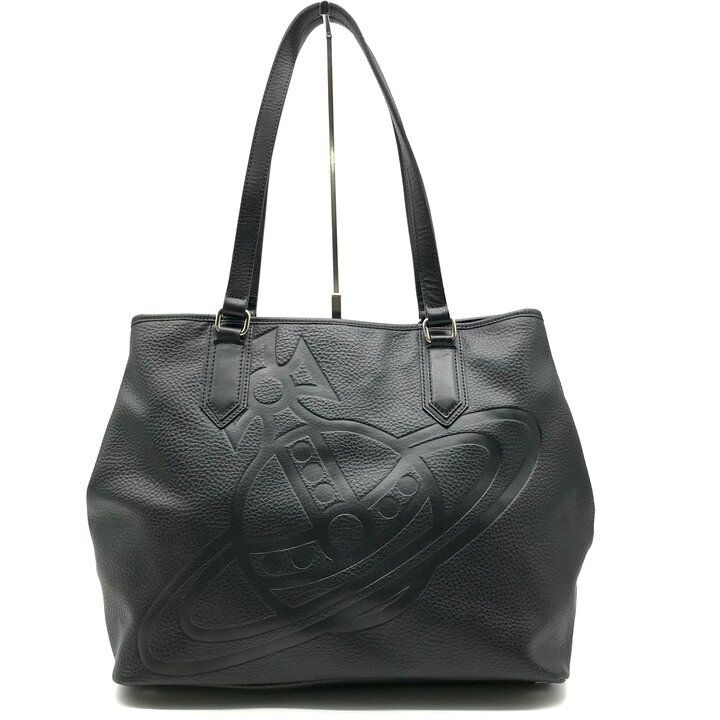 【人気】Vivienne Westwood ハミルトン トートバッグ 黒 オーブ 良品 VIVIENNE WESTWOOD ヴィヴィアンウエストウッド ハミルトン