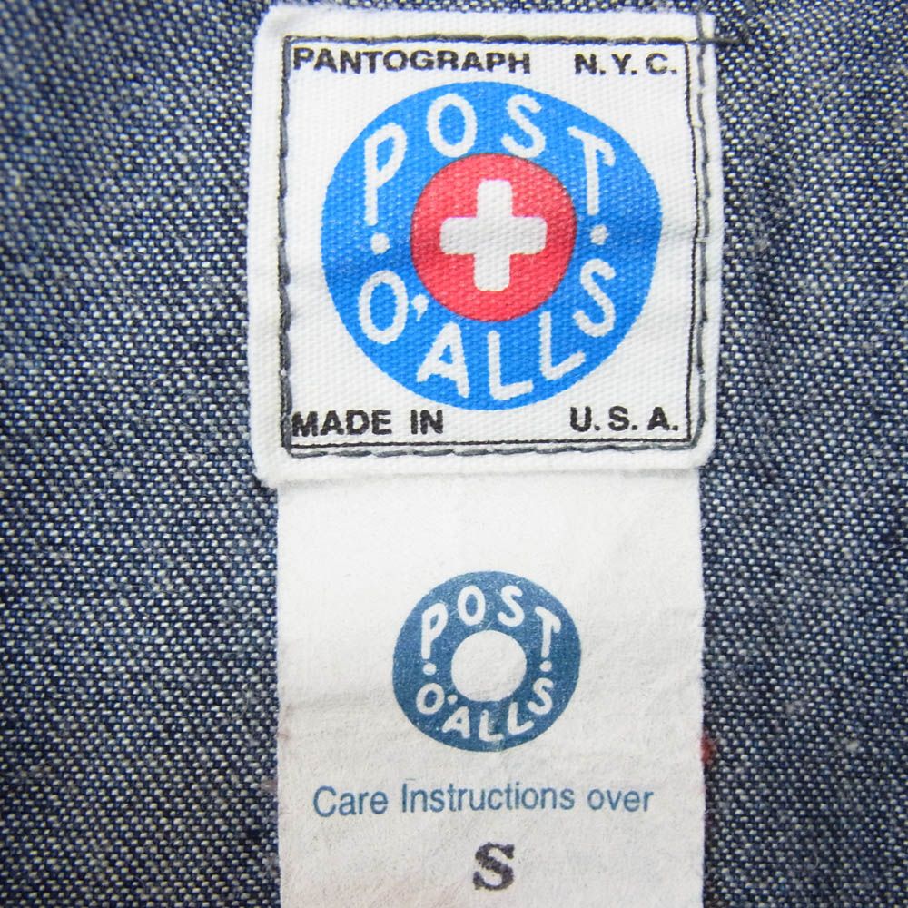 POST OVERALLS ポストオーバーオールズ BEAMS PLUS別注 USA製 デニム 