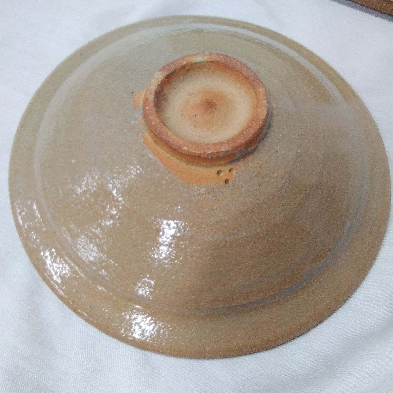皿 絵唐津 中里太郎右衛門 十三代 共箱 直径21cm 共箱/しおりあり
