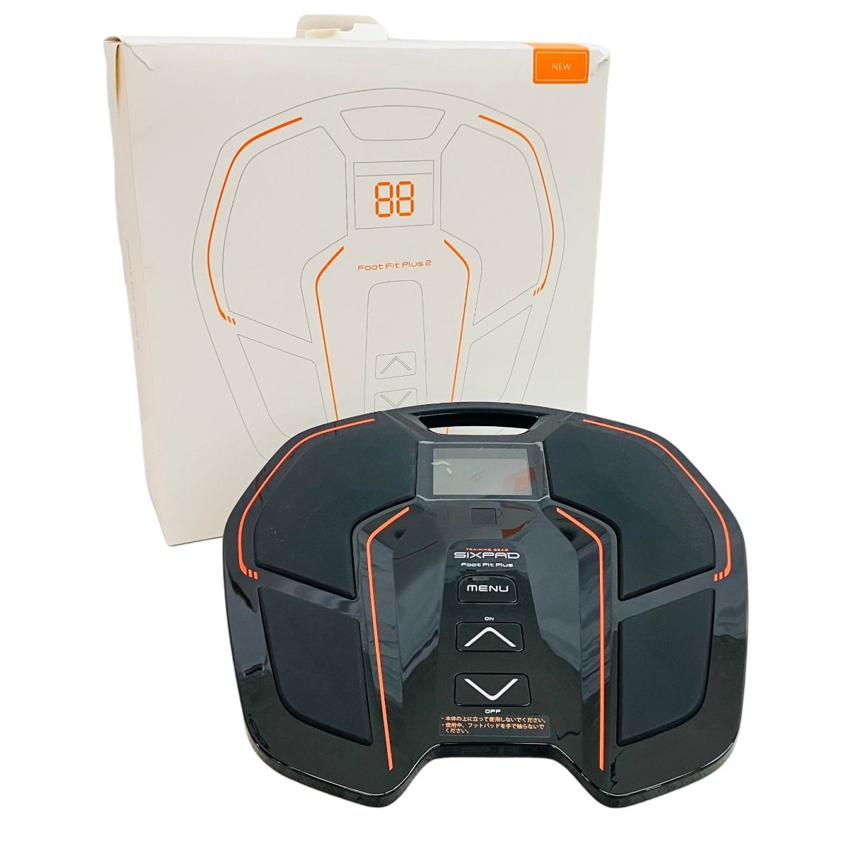 MTG シックスパッド フットフィットプラス2 SE-AG00A 中古 MTG SIXPAD SE-AG00A Foot Fit Plus 2 フットフィットプラス2 中古