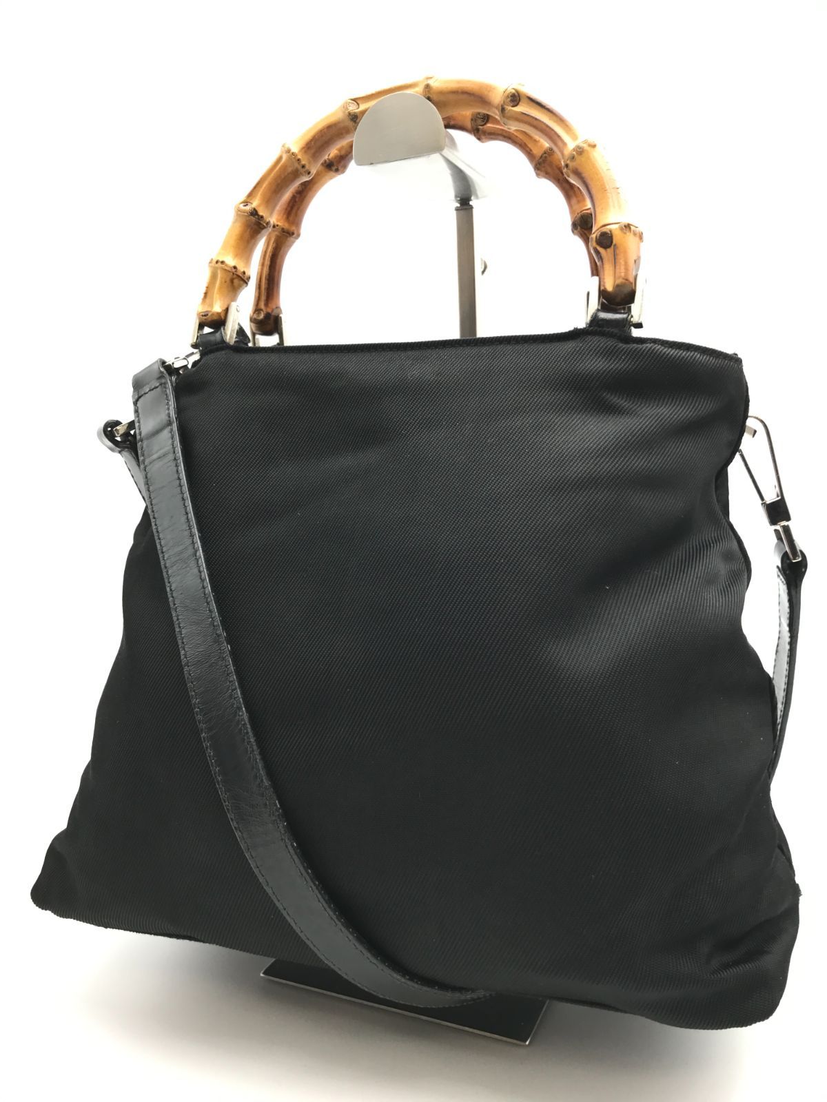 GUCCI　グッチ　ショルダーバッグ　2WAY　バンブー　1248