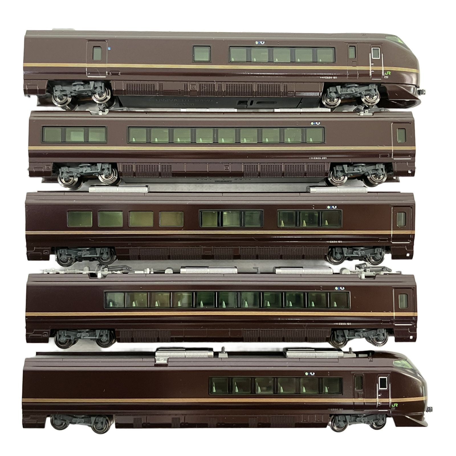 KATO 10-1991 JR東日本 E655系 なごみ(和) 5両セット Nゲージ 鉄道模型