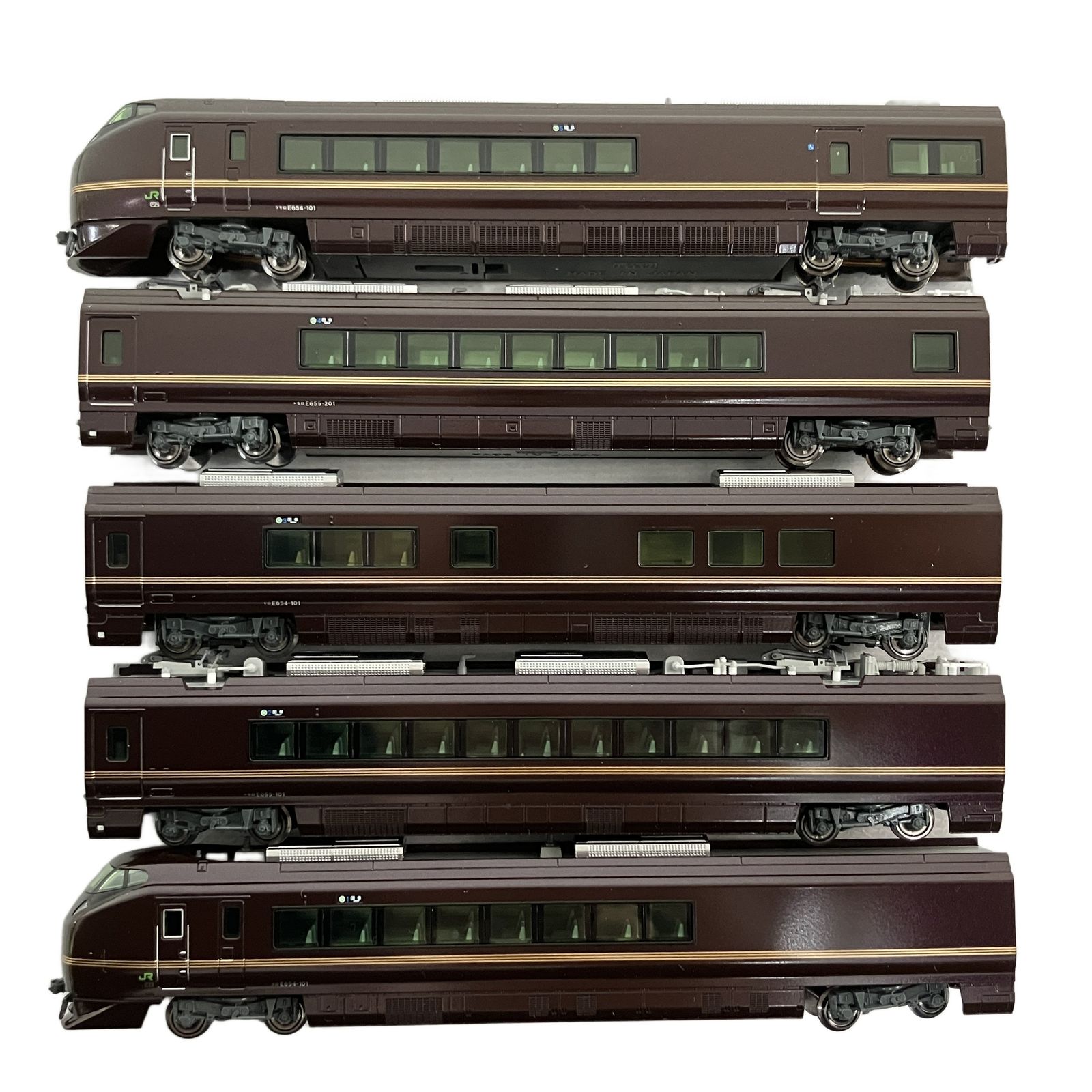 KATO 10-1991 JR東日本 E655系 なごみ(和) 5両セット Nゲージ 鉄道模型
