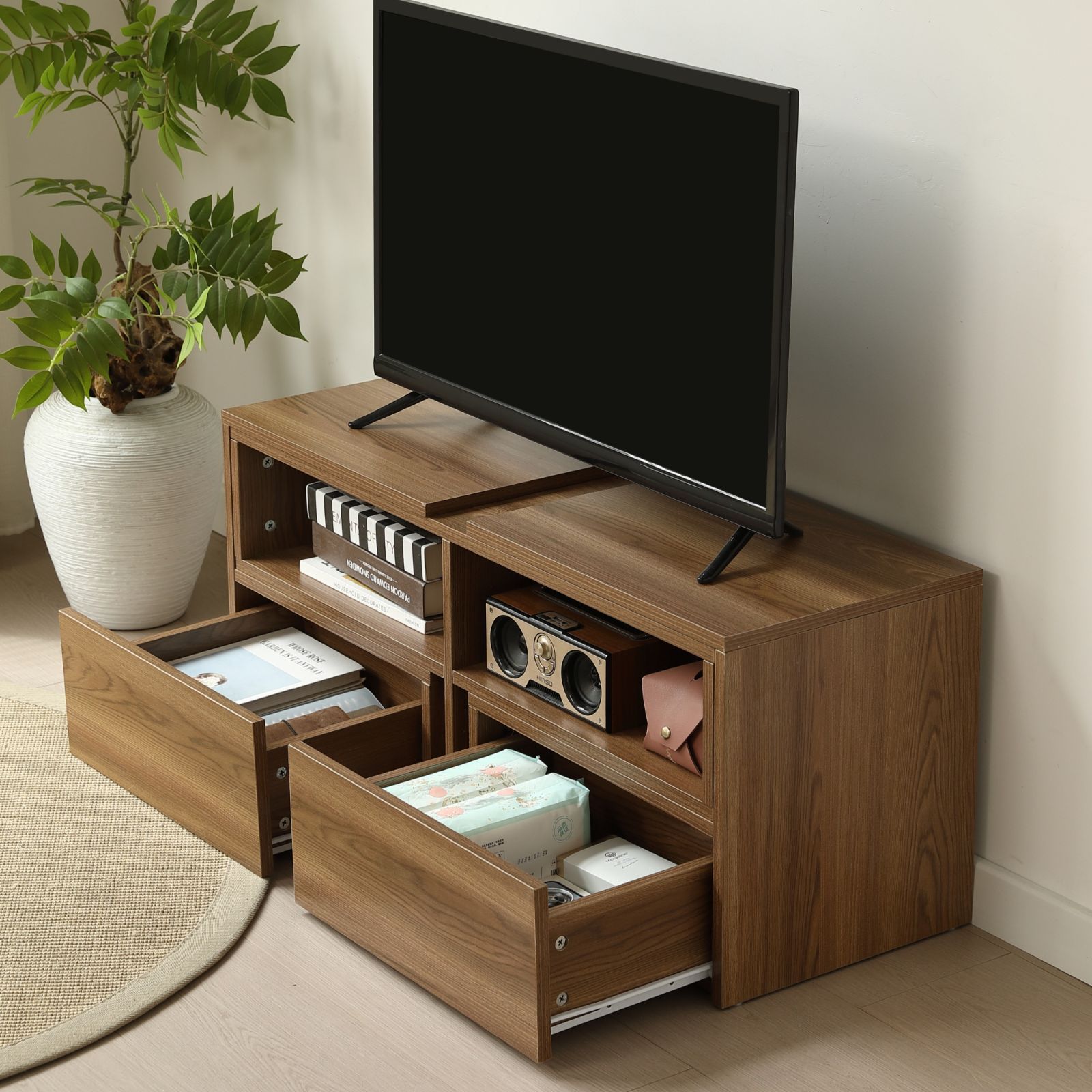 テレビ台 ローボード 伸縮自由 幅93～172cm テレビボード テレビラック