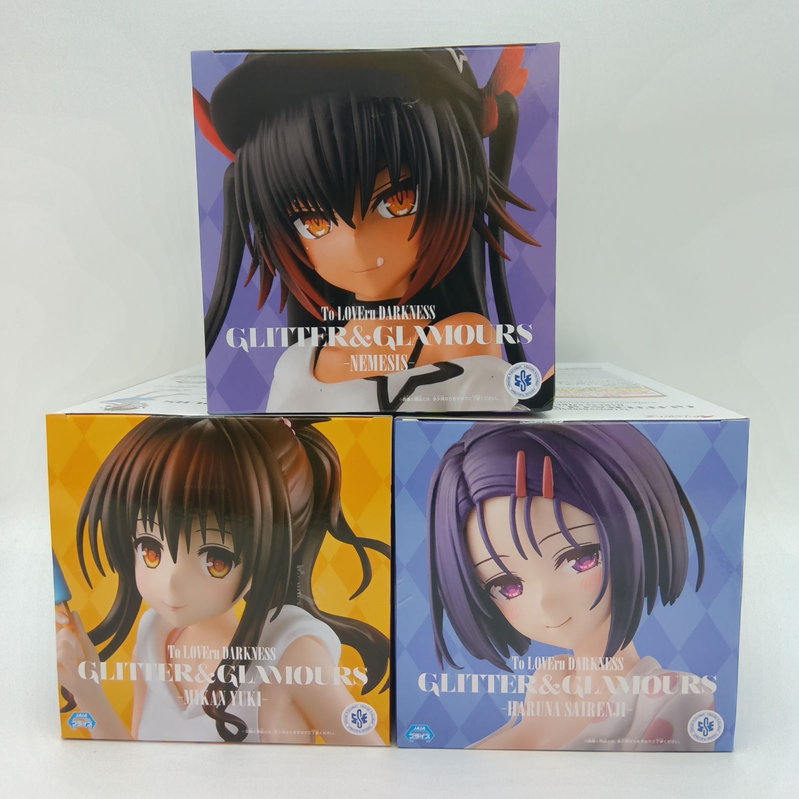 To LOVEる ダークネス フィギュア 3体セット とらぶる 3体セットの