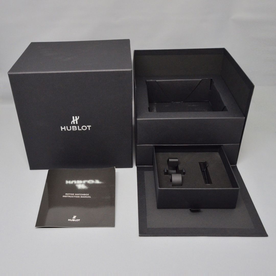 【値下げ】HUBLOT ROTOR WATCHBOX ウブロ ワインディングマシーン箱｜HUBLOT ROTOR WATCH BOX - メルカリ