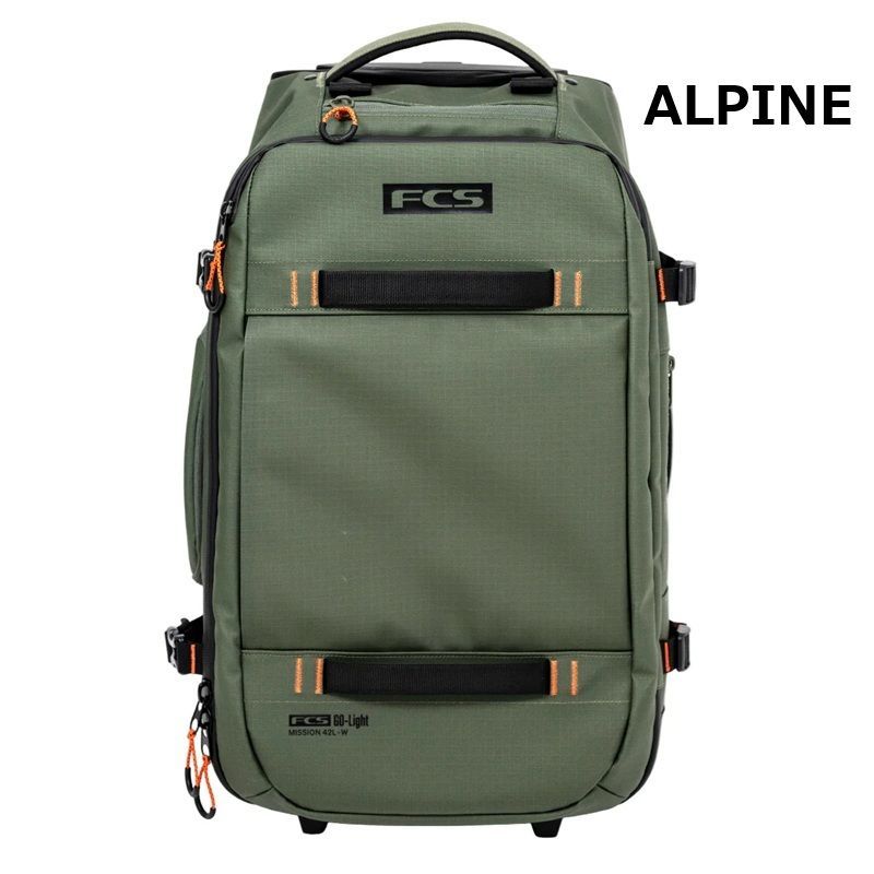エフシーエス FCS MISSION WHEELY 42L キャリーバッグ ウィールバッグ ALPINE