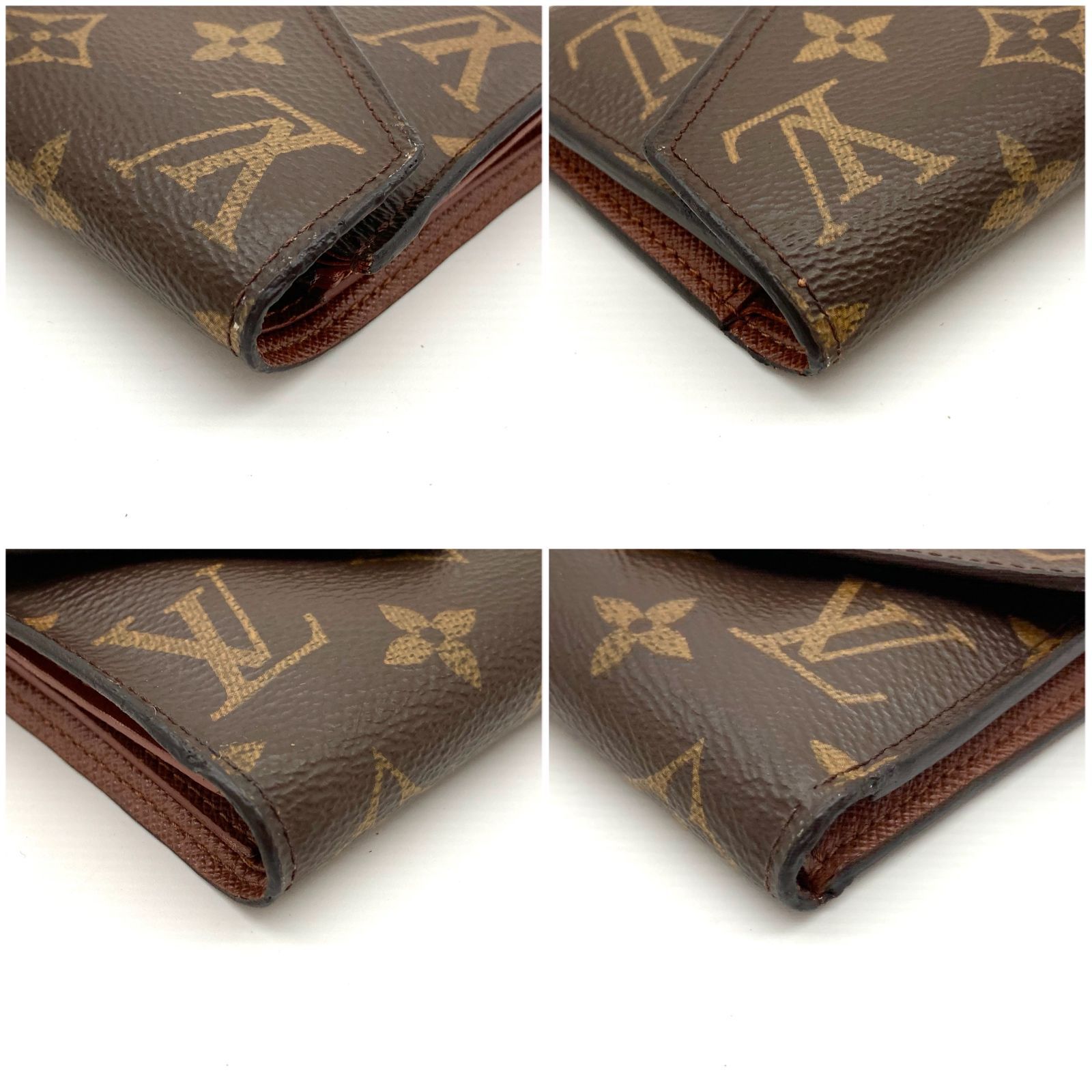 ルイヴィトン ポルトフォイユ ヴィクトリーヌ 三つ折り財布 短財布