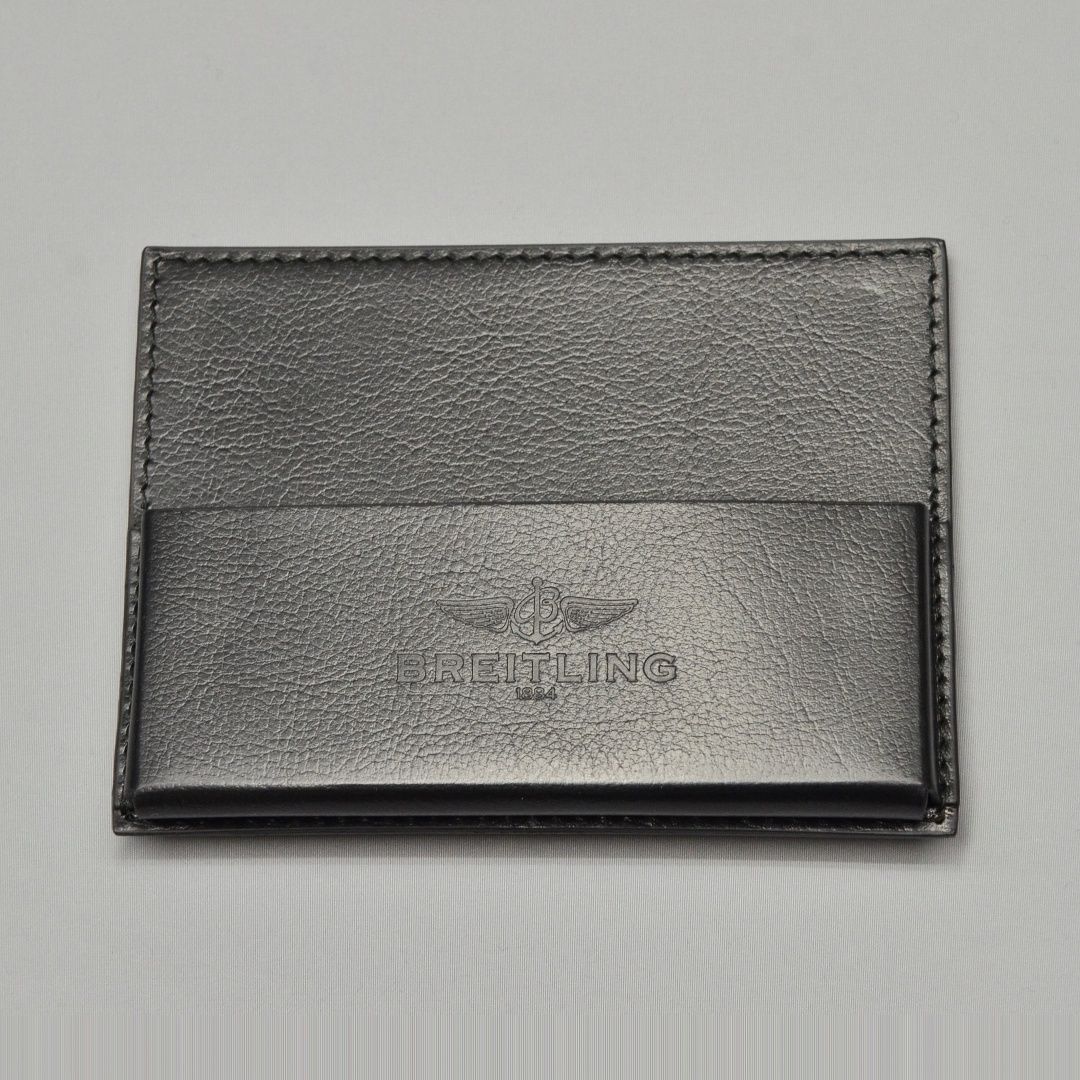 BREITLING ブライトリング　純正レザーケース ブライトリング カードケース｜黒｜BREITLING WARRANTY CARD HOLDER
