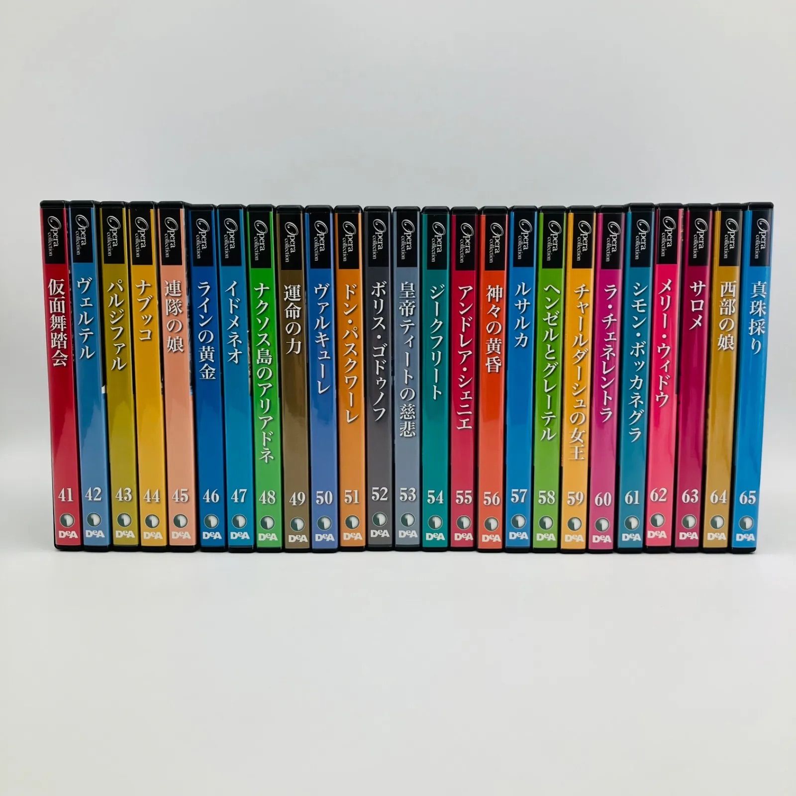 中古 DVD Opera オペラコレクション 1巻〜65巻 全巻セット 美盤 日本語 