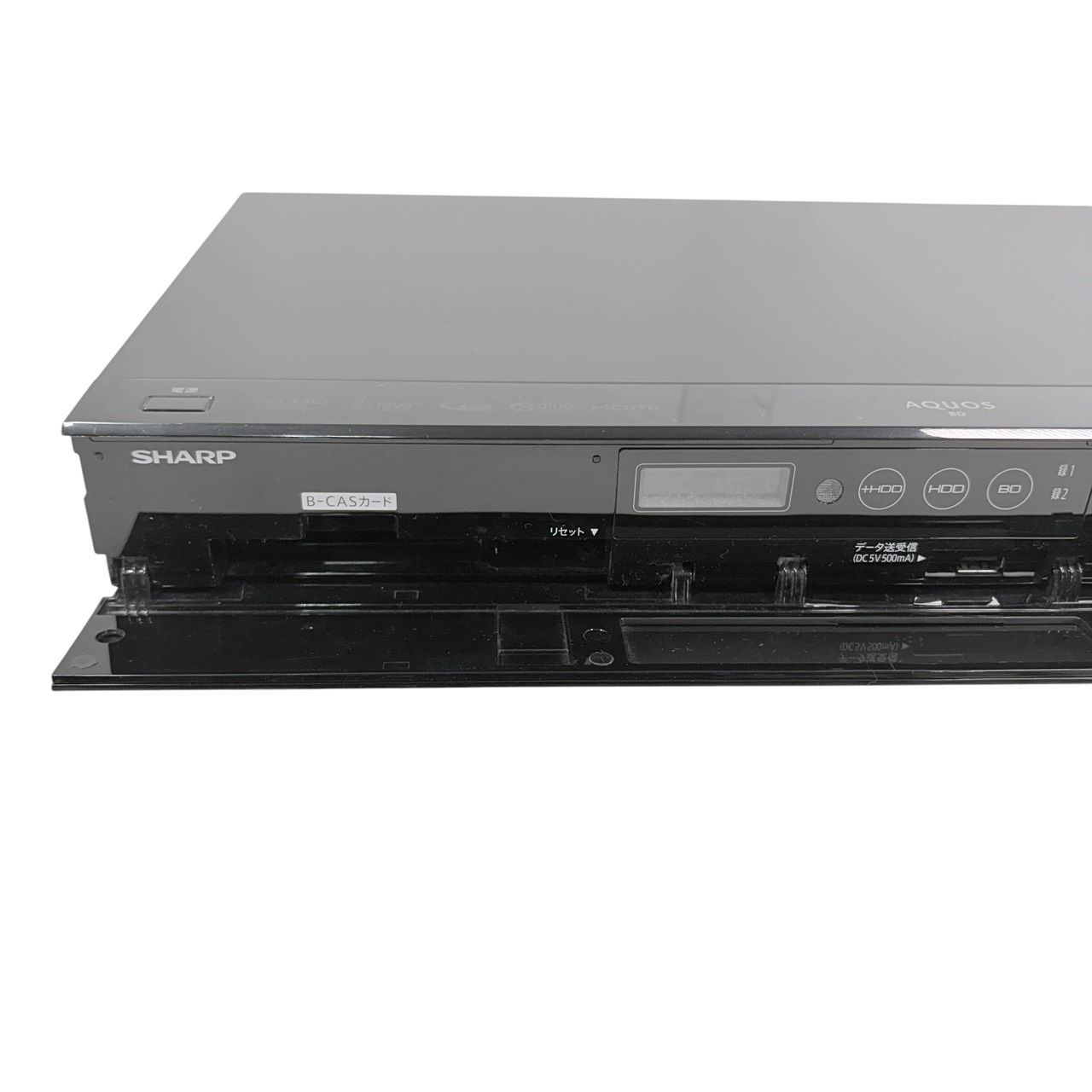 動作品/初期化済み】 SHARP/シャープ ブルーレイレコーダー BD-W580