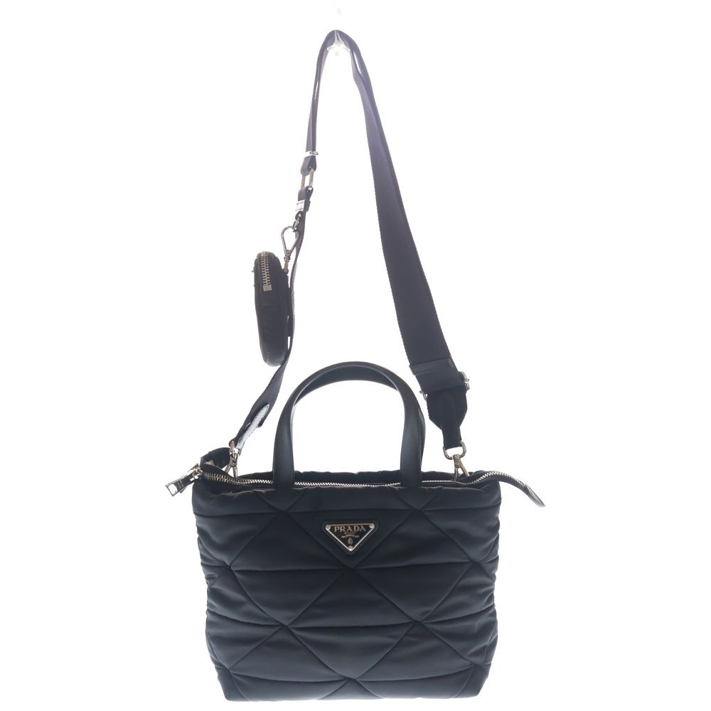 PRADA (プラダ) RE-NYLON リナイロン パデット トライアングルロゴ