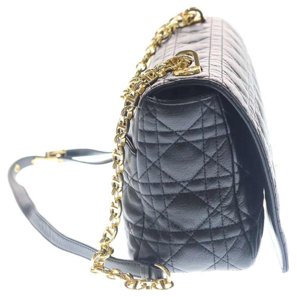 DIOR (ディオール) カロ ラージ カナージュ ターンロック レザー