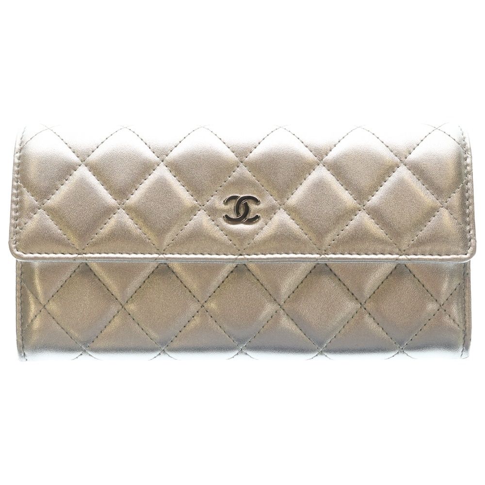 CHANEL (シャネル) マトラッセ 長財布 ロングウォレット カードケース 