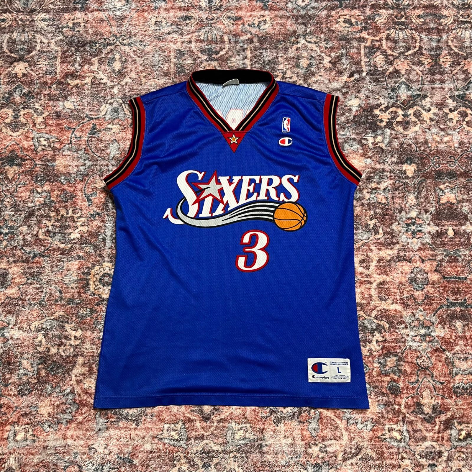 Champion NBA フィラデルフィア・セブンティシクサーズ #3 アレン 