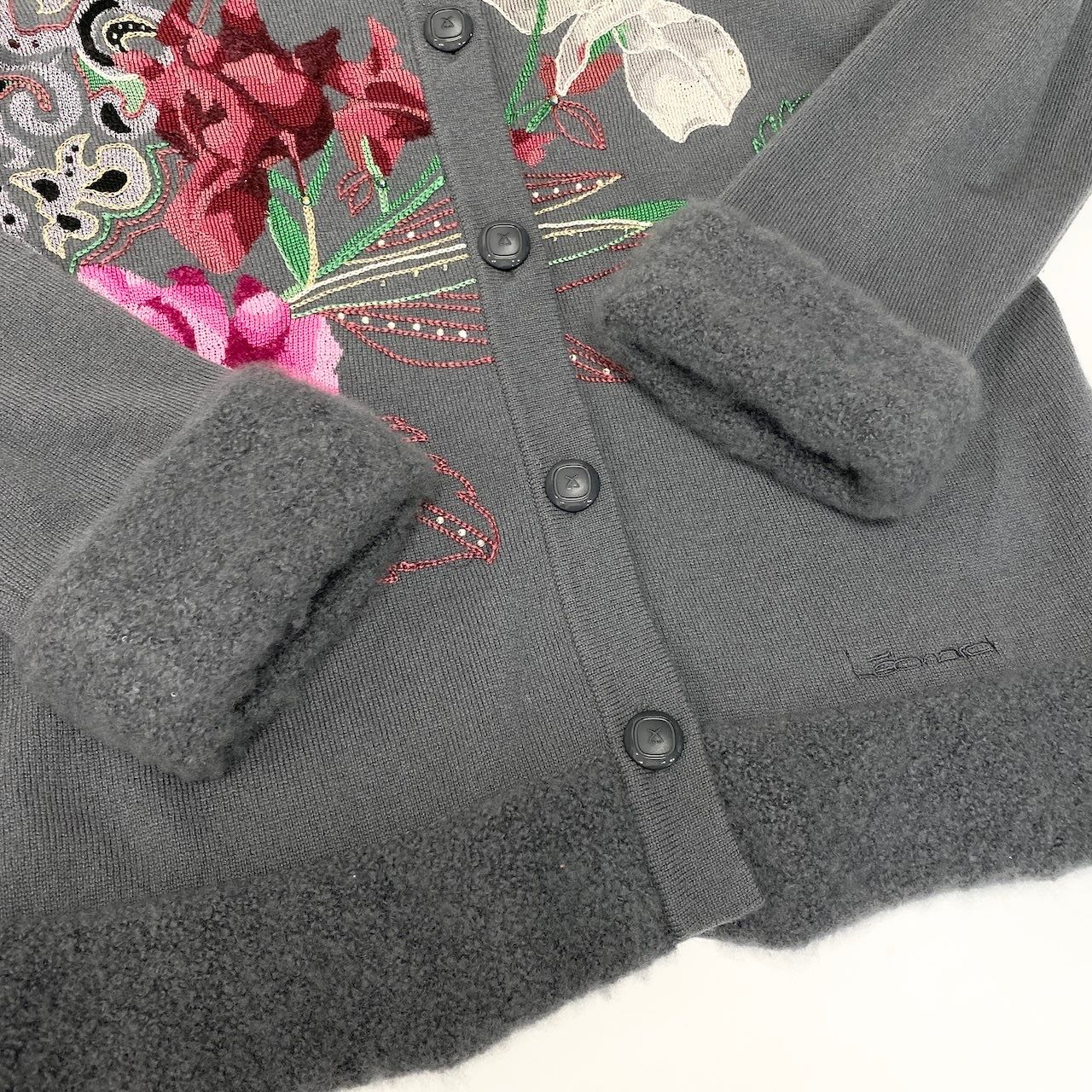 78d9 LEONARD FASHION レオナール ニットカーディガン ニット 