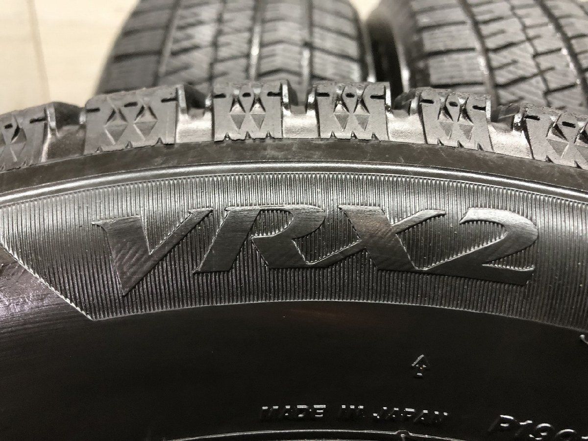 BS BRIDGESTONE BLIZZAK VRX2 165/65R15 15インチ スタッドレス 4本 21～22年製 バリ溝 タフト デリカD:2 ルノー/トゥインゴ等　(STK112)paypay決済可能 BS BRIDGESTONE BLIZZAK VRX2 165/65R15 15インチ スタッドレス 4本 21
