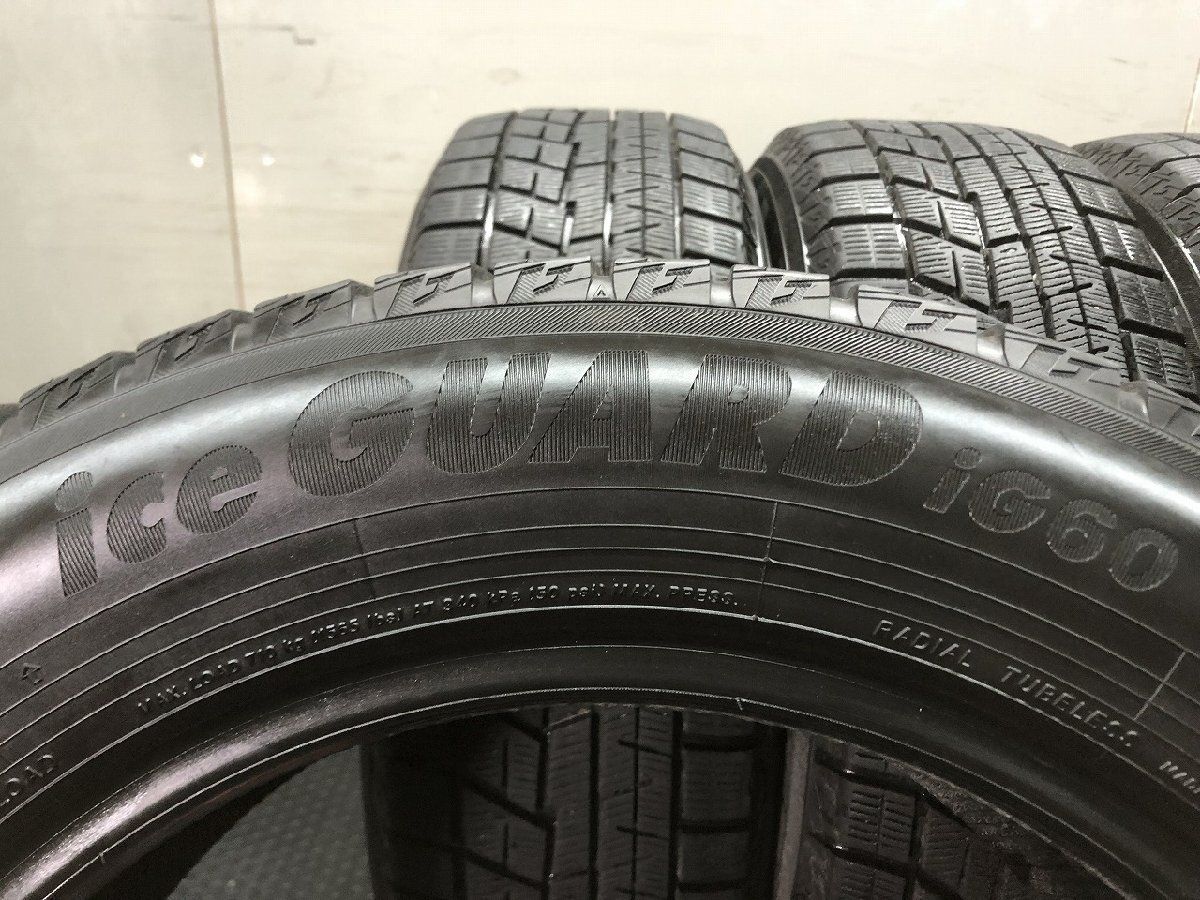 YOKOHAMA ice GUARD iG60 205/60R16 16インチ スタッドレス 4本 22～24年製 バリ溝 ステップワゴン ヴォクシー ノア ジューク等　(STI137)paypay決済可能 YOKOHAMA ice GUARD iG60 205/60R16 16インチ スタッドレス 4本 22～24