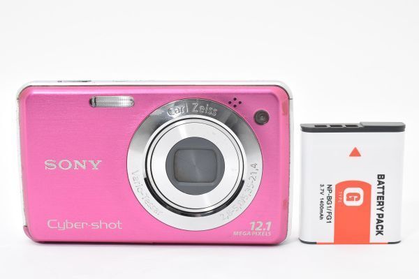 ☆極上品☆SONY DSC-W220 Cyber-shot ピンク コンパクトデジタルカメラ