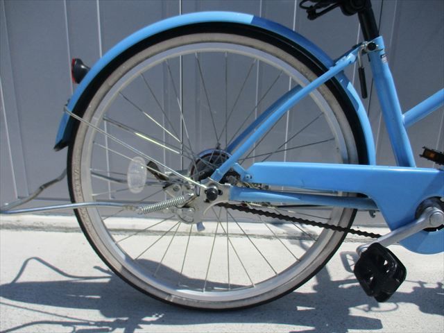 F6★9000円★整備済み 中古子供自転車 【アサヒ　イノベーションファクトリー　22インチ 　青】 F6☆整備済み☆完成車発送☆中古子ども自転車【アサヒ イノベーション