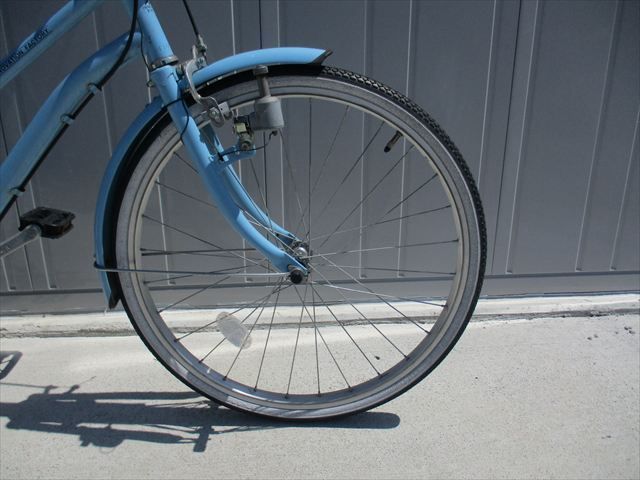 F6★9000円★整備済み 中古子供自転車 【アサヒ　イノベーションファクトリー　22インチ 　青】 F6☆整備済み☆完成車発送☆中古子ども自転車【アサヒ イノベーション
