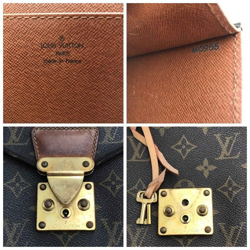 希少 LOUIS VUITTON ルイヴィトン ビジネスバッグ セルヴィエット