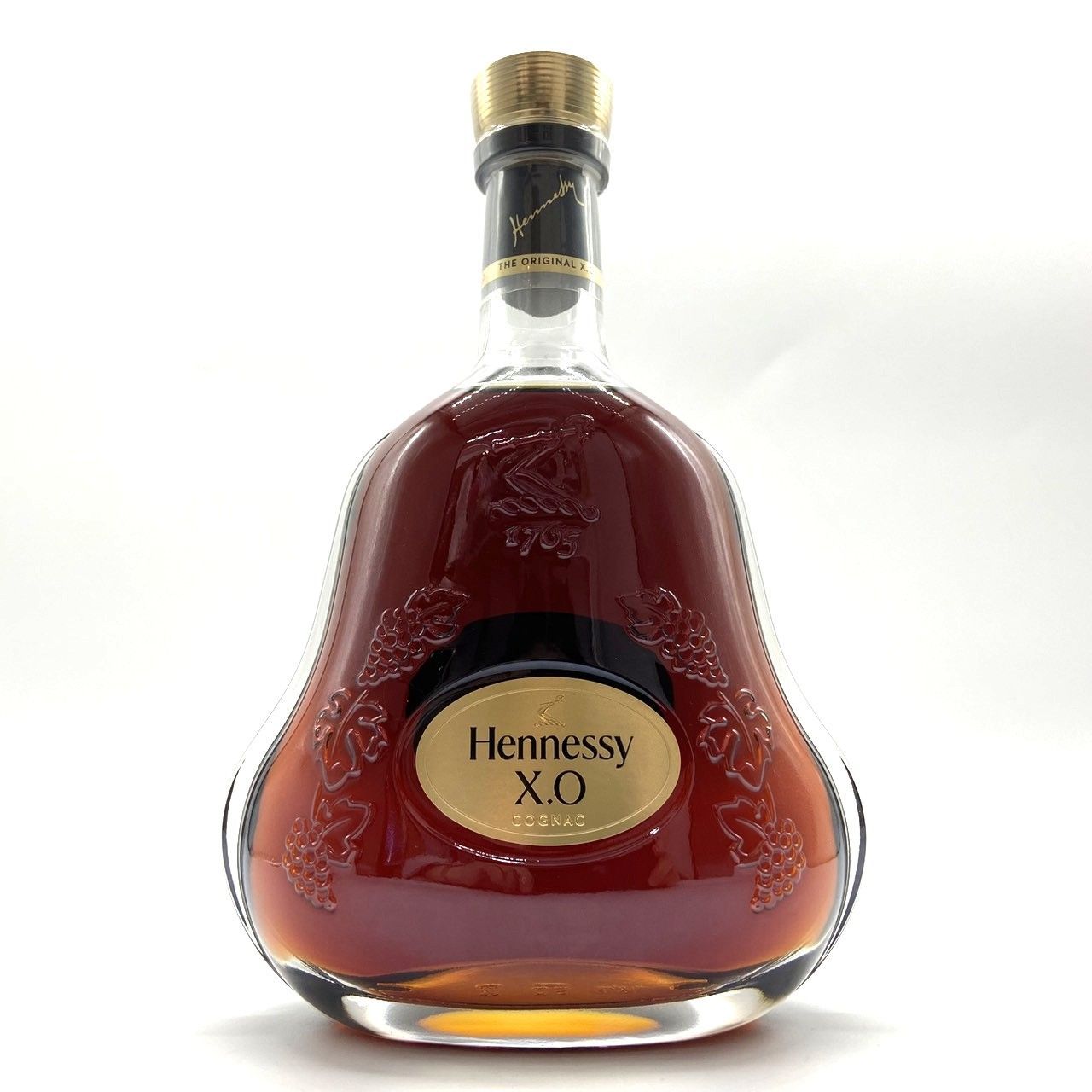 ヘネシーXO クリアボトル 金キャップ 古酒 700ml - メルカリ