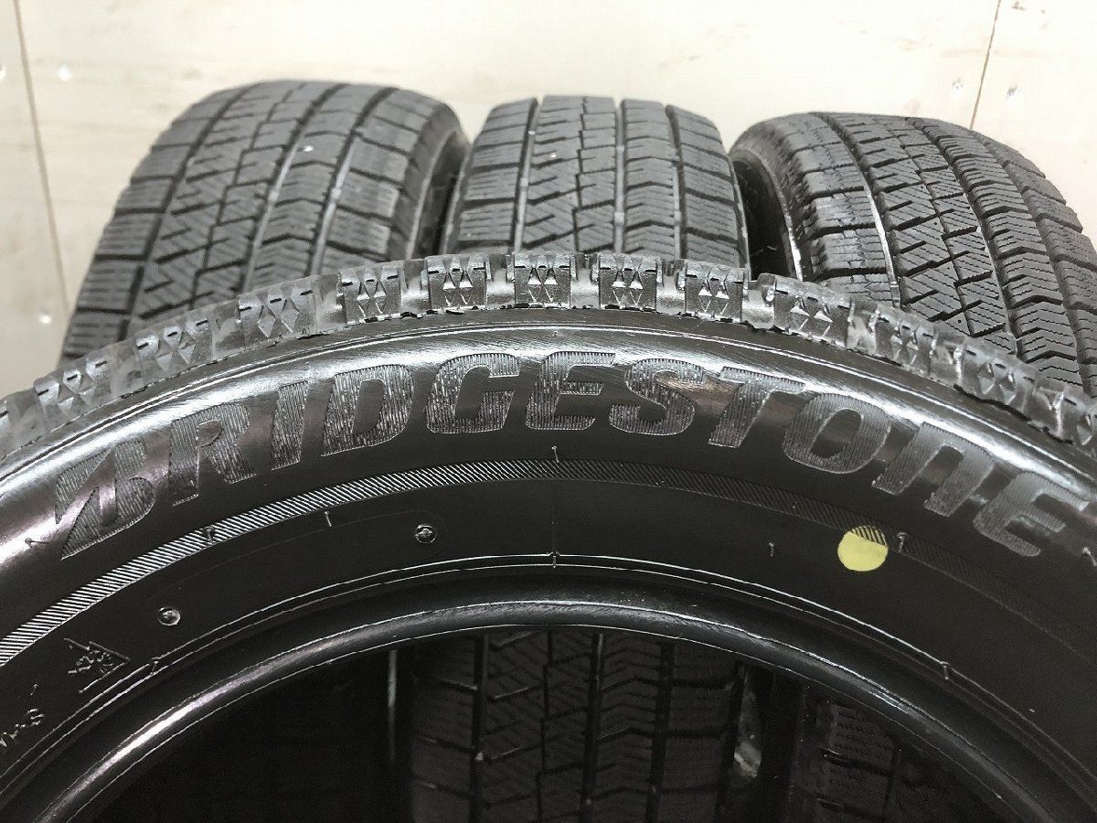 BS BRIDGESTONE BLIZZAK VRX2 175/65R15 15インチ スタッドレス 4本 21年製 バリ溝 アクア スペイド ポルテ ヴィッツ フィット等　(STI139)paypay決済可能 BS BRIDGESTONE BLIZZAK VRX2 175/65R15 15インチ スタッドレス 4本 21