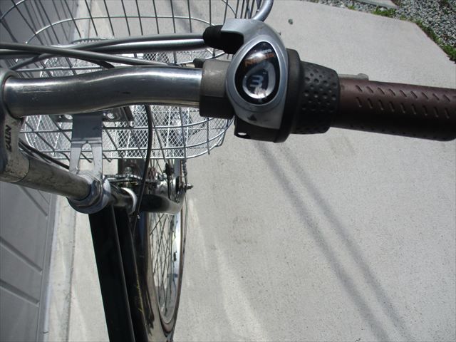 F7 ☆整備済み☆完成車発送☆中古シティ自転車 【 27インチ グリーン