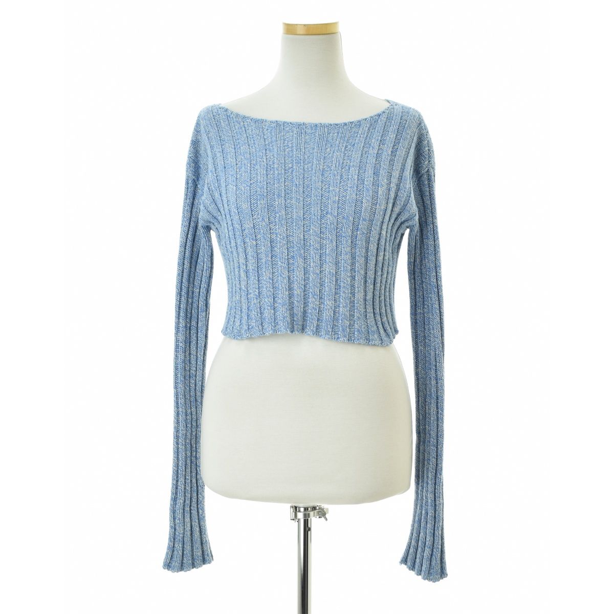 【Baserange】MACAU SWEATER コットン長袖ニットセーター BASERANGE（ベースレンジ）の「【BASERANGE/ベースレンジ】MACAU
