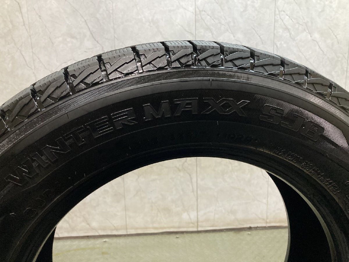 DUNLOP WINTER MAXX SJ8+ 225/65R17 17インチ スタッドレス 1本 22年製 