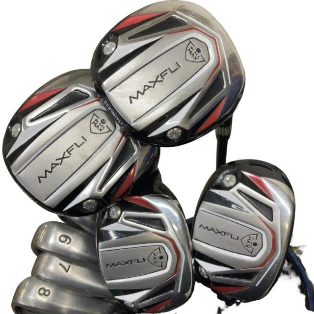 中古】 ダンロップ MAXFLI LONG DISTANCE 12S クラブセット CS 