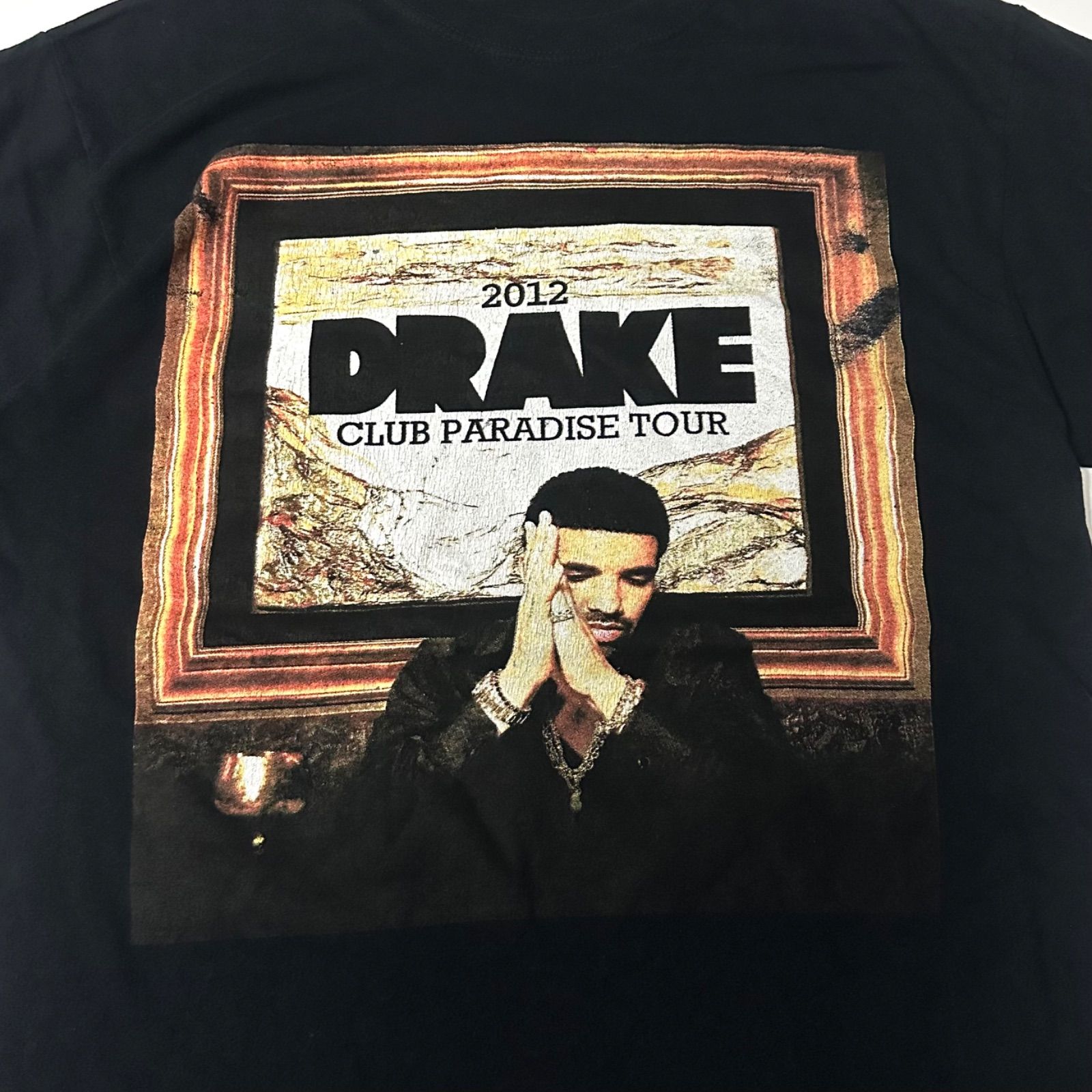 DRAKE】2012年ツアー Tシャツ J.COLE 2CHAINZ Waka Flocka Flame 