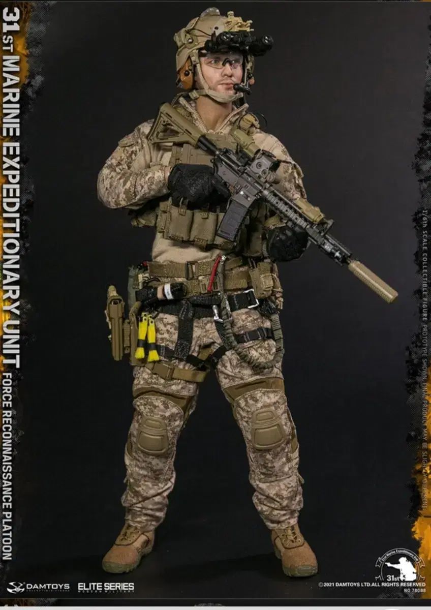 人気セール，新作】 DAMTOYS 1/6 (78088) - 米海兵 フィギュア